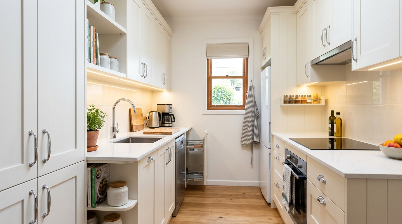 Smart Galley Kitchen