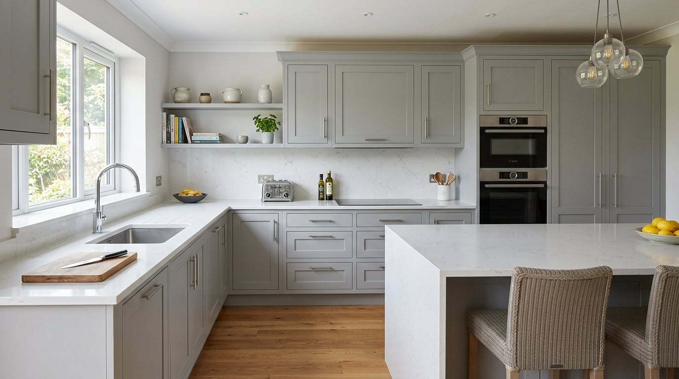 Wren kitchen fitted in Caerphilly